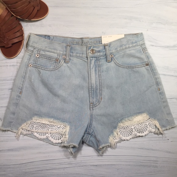 american eagle mom short